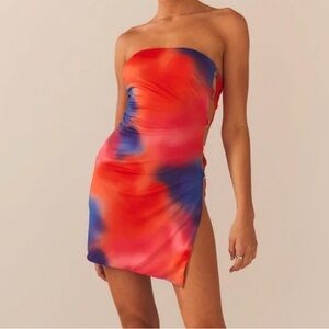 Sunset Boogie Mini Tube Dress - Thermostatic